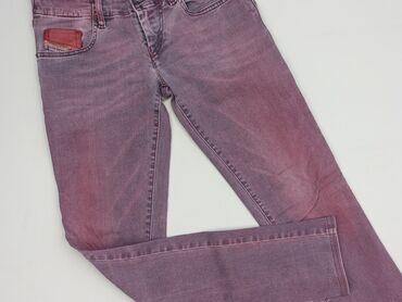 Jeansy damskie Diesel w fioletowym odcieniu, model Grape Super Slim