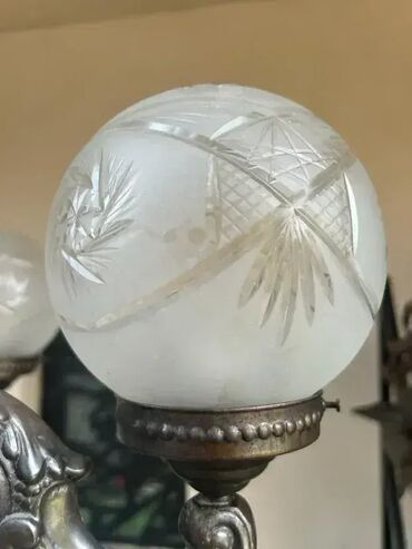 Ostali stilski nameštaj: Stari secesijski salonski luster Stari salonski luster U odličnom — 6