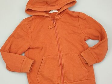 pomaranczowe body: Bluza, H&M, 5-6 lat, 110-116 cm, stan - Dobry