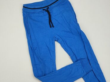 spodnie dresowe w kwiaty: Sweatpants, Destination, 10 years, 140, condition - Good