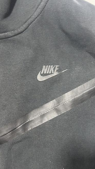Эркектер кийими: Эркектердин толстовкасы, S, M, Nike, Колдонулган, түсү - Боз, Акысыз жеткирүү — 2