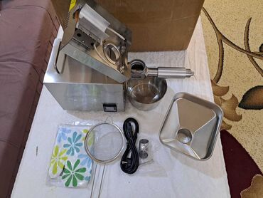 Yağ çəkən aparatlar: Paslanmayan poladdan elektrikli yağçıxarma presi (yağ çıxaran aparat) — 10