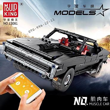 oyuncalar: Mould King Konstruktor Pultlu 🏎 🔹️Həm pult 🎮, həm də telefondan — 3