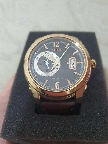 Qol saatları: "Citizen" orijinal qol saatı. 950 $ alınıb. Tam təzədir. Mexanikadır — 1