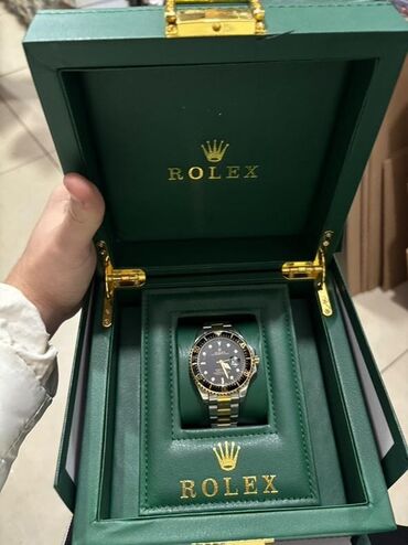 kişi üçün sep: Новый, Наручные часы, Rolex, цвет - Серый