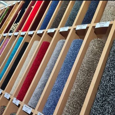 kendir: Məhsul: Rulon şəklində xalça/kovrolin örtükləri - Geniş rəng seçimi