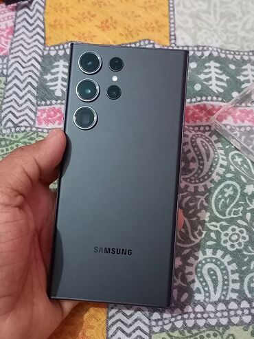 курсы ремонта телефонов: Samsung Galaxy S23 Ultra, Б/у, 256 ГБ, цвет - Серый, 1 SIM