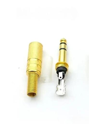 barski set: BANANA 6,3MM STEREO | Pozlaćeni konektor vrhunskog kvaliteta po — 2