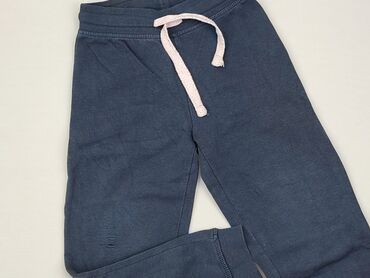 spodnie z łatami: Spodnie dresowe, Lupilu, 5-6 lat, 110/116, stan - Zadowalający