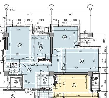 Продажа квартир: 3 комнаты, 79 м², Элитка, 14 этаж, Готовая ПСО (под самоотделку) — 1