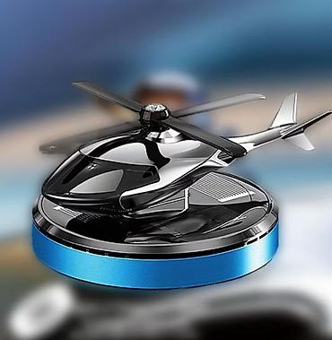 gen: (Unvan Gəncə) Güneş enerjisi ilə işləyən fırlanan helikopter dekoru – — 1