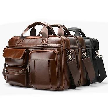 Портфели: Портфель, Новый, Материал: Натуральная кожа, Мужские — 3