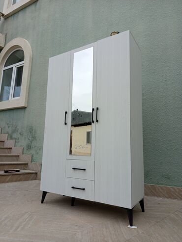 Dolablar: Yeni, Açılan, 3 qapılı Düz dolab, Qarderob, paltar dolabı, Azərbaycan — 16