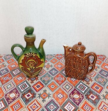 Digər çaydanlar: Küp - çaydan, keramika, ssri
Керамические кувшин чайники из ссср