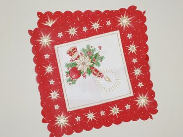 PL - Napkin 35 x 35, color - Red, condition - Perfect