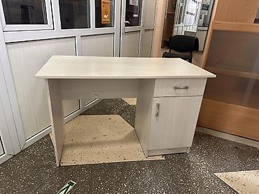 Письменный/компьютерный стол compact в светлом декоре (под выбеленный — 2