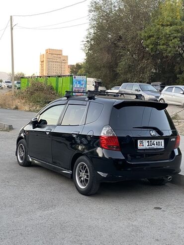 машины фит: Черный Honda Fit 2007. 1.5