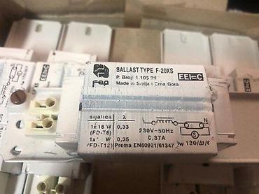 methanol cena: Prigušnica za fluo cev – FEP Ballast Type F-20XS - Za fluorescentne — 3