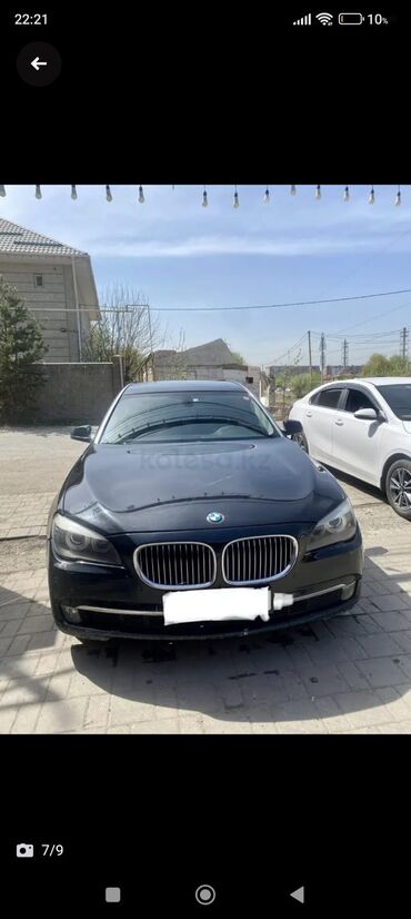 меняю на краун: BMW 7 series: 2010 г., 4.4 л, Автомат, Бензин, Седан