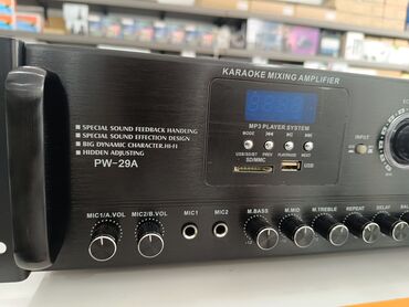Səs gücləndiriciləri: Karaoke Mixing Amplifier – PW-29A və SA-228 (şəkillərdə) — 2