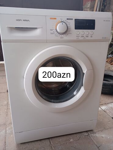 atlas su filteri: HOFI MANA önyükləməli paltaryuyan maşın - Model: WFL-60010W - Ön