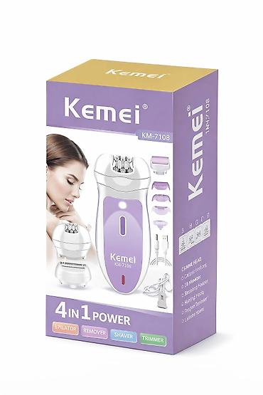 sapli epilator: №: 11402 Məhsulun adı: Epilyator Kemei KM-7108 Royal Violet Brend: No — 2