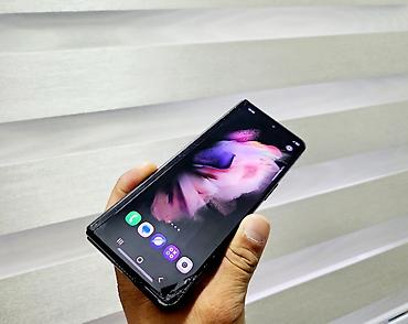 z fold 3: Samsung Galaxy Z Fold 3, Б/у, 512 ГБ, цвет - Черный, 1 SIM, 2 SIM — 3