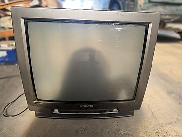 jack e4: СРОЧНО ПРОДАЮ РАБОЧИЙ Телевизор Hitachi C21 45MS (CRT, цветной) - — 1