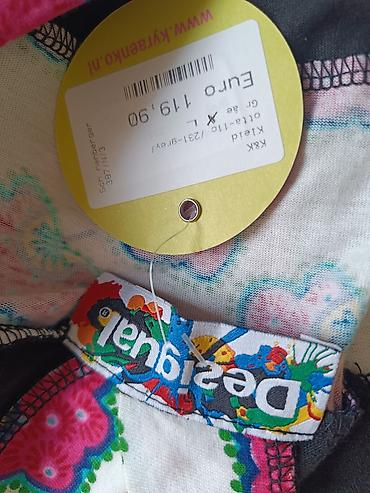 kaputi pull and bear: Haljina Desigual, ženska - Veličina: XL (etiketa) - Sastav: 100% — 5
