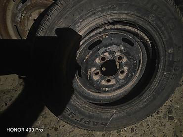 l200 disk: Satılır: 4 ədəd polad diskli təkər komplekti - Ölçü: 175/70 R13 və — 3