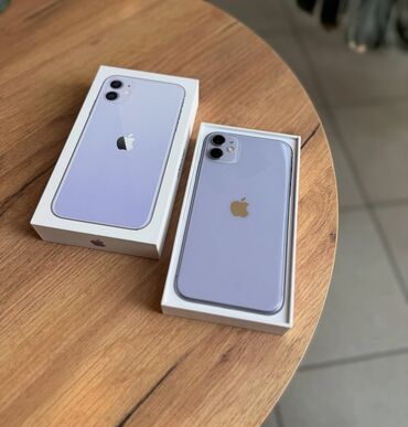bakcell klass nomreler: IPhone 11, 64 GB, Deep Purple, Zəmanət, Simsiz şarj, Face ID