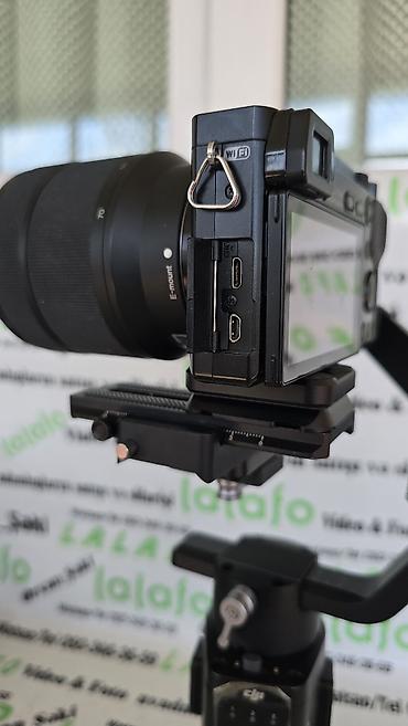 mini dv kamera: DJI Ronin-SC üzərində Sony A6000 və sony 28-70 abiyektif lə tam — 8