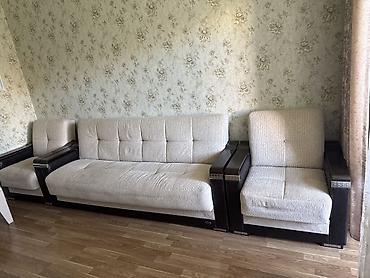 divan tek: 3 hissəli yumşaq mebel dəsti: - 1 ədəd üçnəfərlik divan - 2 ədəd tək — 3