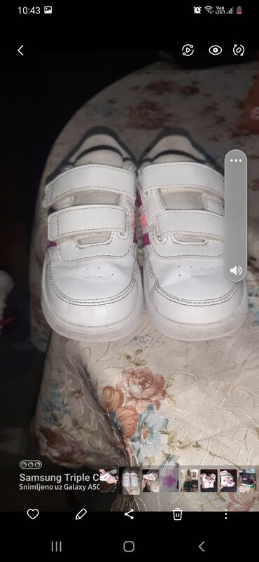 ������������������������������KaKaoTalk:za32���24������ ������������ ��� ������������: Adidas, Sneakers, Size: 24, color - White