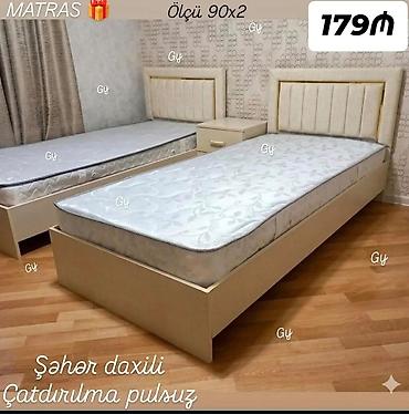 dosey: MATRAS – Ölçü: 90x200 Qiymət: 179 ₼ - Rahat ortopedik dizaynlı tək — 1