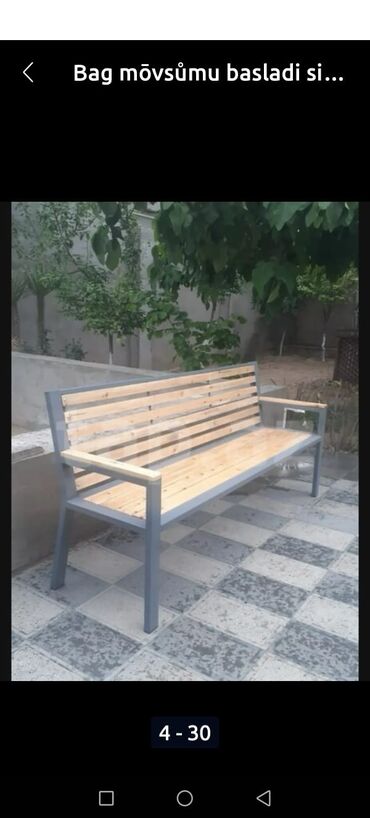 Taburetlər: Sənaye üslubunda bar tabureləri - Oturacaq: təbii ağacdan, yumru — 8