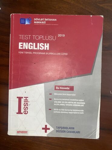 5 ci sinif ədəbiyyat testləri: İngilis dili Testlər 9-cu sinif, DİM, 2-ci hissə, 2019 il