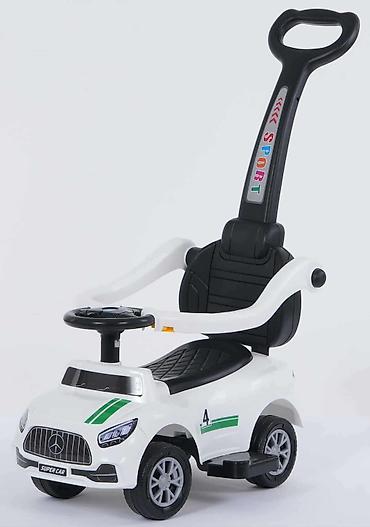 kolica za dete: Dečji guralica-auto sa ručkom za roditelje - Model sportskog izgleda — 1