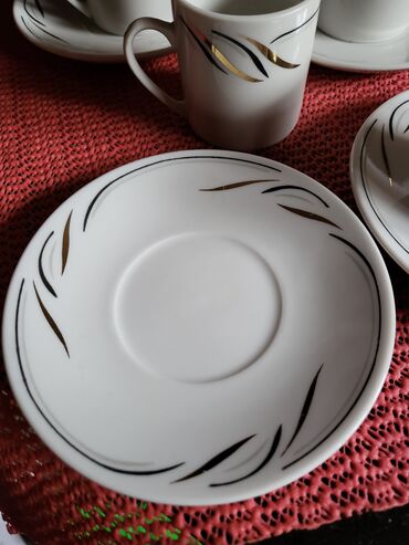 Kuhinjski setovi: Soljice nove za kafu 70te fena porcelan nemacke. Komada 4 u — 9