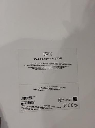tab a: Планшет, Apple, память 64 ГБ, Б/у, Классический цвет - Серебристый — 4