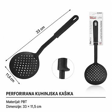 KMT Cediljka 5403523 Praktična kuhinjska cediljka/kašika sa