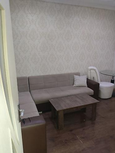 gence ucuz evler: 2 otaqlı mənzil – mətbəx və qonaq otağı mebellə - Plan: girişdən — 3