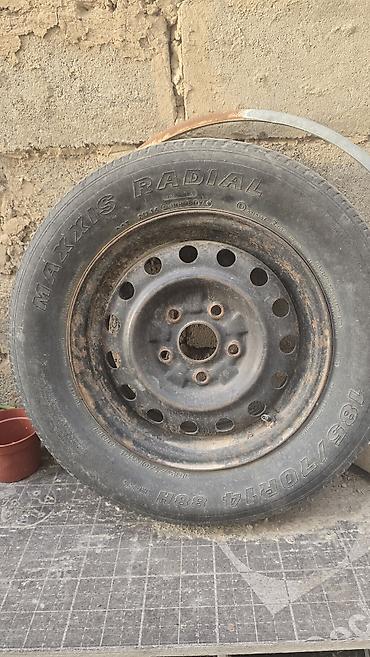 диска р 18 5 114 3: Колесо в сборе: шина MAXXIS Radial + штампованный стальной диск — 1
