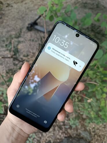 Redmi: Redmi, Redmi Note 12, Б/у, 128 ГБ, цвет - Черный, 1 SIM, 2 SIM