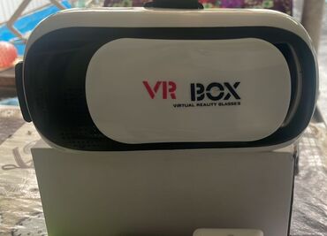 короб буфера: Очки виртуальной реальности VR Box, выполненные в бело-черной цветовой