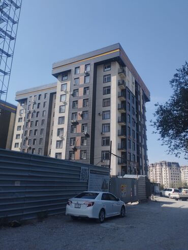 квартира посуточно аламедин 1: 2 комнаты, 60 м², Элитка, 10 этаж, ПСО (под самоотделку)