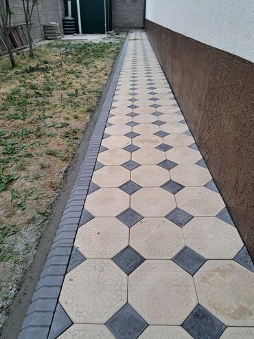 Тротуарная плитка: Тротуарная плитка, Другая модель, Мраморная, Для парковки, Новый — 8