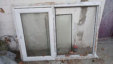 2.el pencere: Plastik pəncərə usten cıxma sınıgı qırıgı yoxdur yaxşı veziyededir eni — 2
