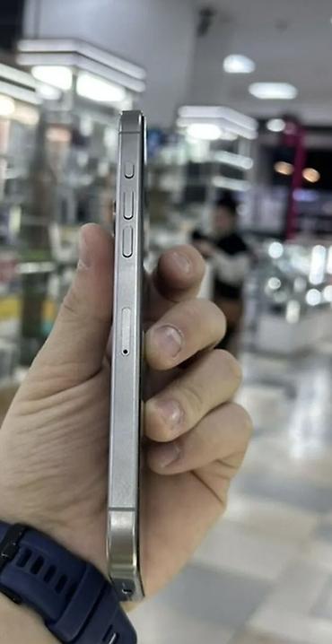 принтер каракол: IPhone 15 Pro Max, 256 ГБ, цвет светло‑серый (Titanium) Батареясы — 2