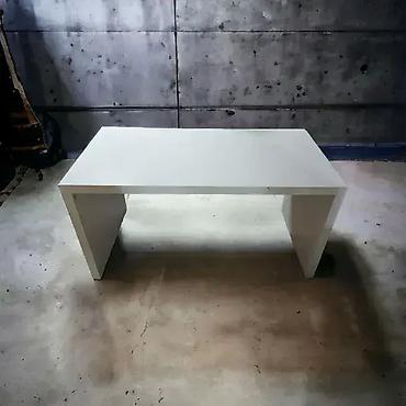simpo sto: Sto za kancelariju ili radni prostor 140x75 cm Prodajem dva bela — 2